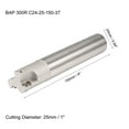 thumbnail image 2 of Unique Bargains 1' x 6' Indexable End Mills 3 Flute 90 Degree BAP300R R0.8 for APMT1135 Insert, 2 of 4