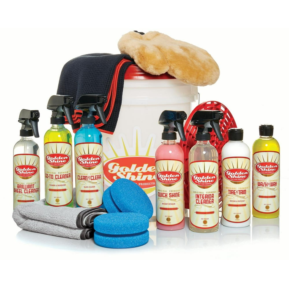 Golden Shine Car Care Ultimate Wash Bucket Auto Detailing Golden Shine Car Care Ultimate Wash Bucket Auto Detailing