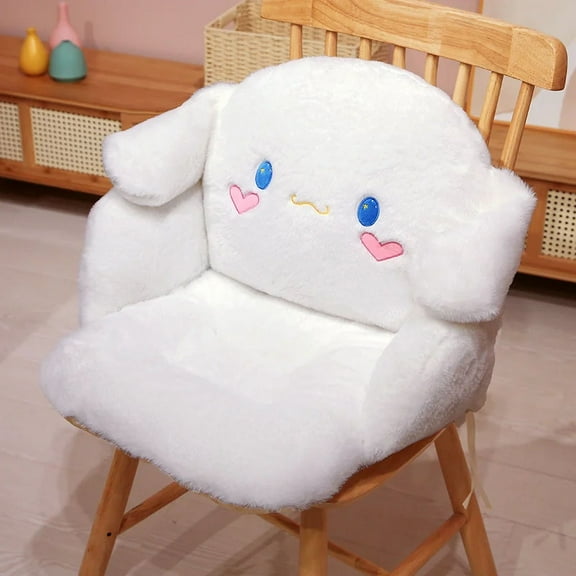 Sanrio Comfortable Seat Cushion Kuromi My Melody Cinnamoroll Sitting Cushion For Chair Cute Style Back Cushion Home Decor