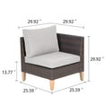 thumbnail image 5 of POCASSY Patio Accent Chair with Cushions, 5 of 5