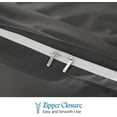 thumbnail image 5 of VEGAS HOTEL COLLECTION Classic Egyptian Cotton 1-Piece Duvet Cover { Zippered Closure } 1000 Thread Count- Fabulous Solid Looking Color Dark Grey - Full Size, 5 of 7