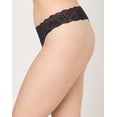 thumbnail image 2 of Maidenform Lace Thong Panty Panties Must Haves Moderate NPL Low Waist Crochet, 2 of 6