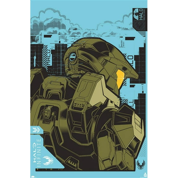 Halo Infinite - Icon Wall Poster, 14.725" x 22.375"