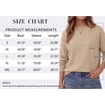 thumbnail image 6 of MOSHU Crewneck Sweaters for Women Drop Shoulder Women Sweaters Long Sleeves Fall Tops Knit Pullover Sweaters, 6 of 11