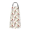 thumbnail image 2 of Pofeuu Merry Christmas Santa Print Waterproof Apron with Pockets Adjustable Cooking Aprons Kitchen Bib for Baking Household Cleaning, 2 of 8