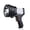 Silver, variant on Silver Rechargeable Spotlight Handheld Flashlight with Foldable Tripod for Camping and Emergency Use