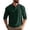 Dark Green, variant on JoveMarine Mens Long Sleeve Button Down Shirts Casual Business Relaxed Fit Collared Polo for Work,Army Green L