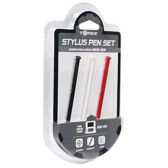 Tomee Stylus Pen Set (3-Pack) for Nintendo New 3DS