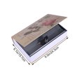 thumbnail image 4 of 1PC Decorative Novelty Creative Vintage Style Durable Secret Security Safe Key Lock Book Cash Money Box Jewelry Organizer Box, 4 of 6