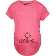 thumbnail image 2 of Maternity Baby Loading Shirt Humor Funny Pregnancy Shirt Cute Internet Tee, 2 of 7