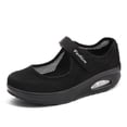 thumbnail image 3 of Zapatos Ortopédicos Ligeros Likrtyny para Mujer Cómodos Interiores y Exteriores negro 40, 3 of 9