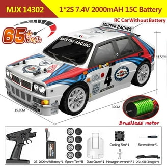 Fms x Rochobby 1/10 Scale Mashigan Convertible RC Car with Open