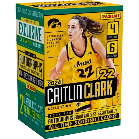 Basketball Blaster Box Panini 2024 Colección Caitlin Clark
