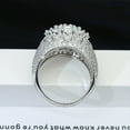 thumbnail image 6 of Fashion Trend S925 Silver Set Moissanite Small Diamond Men Ring Luxury, Fashionable For Daily Wear, Creative, Suitable For Gatherings, Dates, Anniversaries, Parties, Father's Day, Birthday Gifts, 6 of 7