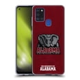 thumbnail image 1 of Head Case Designs Officially Licensed University Of Alabama UA The University Of Alabama Distressed Look Soft Gel Case Compatible with Samsung Galaxy A21s (2020), 1 of 7