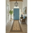 thumbnail image 2 of Rug Branch Traditional Persian  Beige Blue Indoor Runner Rug - 2x8, 2 of 6
