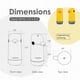 thumbnail image 4 of Dispensador automático de jabón-Dispensador de jabón eléctrico-Dispensador automático de jabón de 220 ml con sensor de movimiento infrarrojo adecuado para la cocina. Feliz Sencillez, 4 of 5
