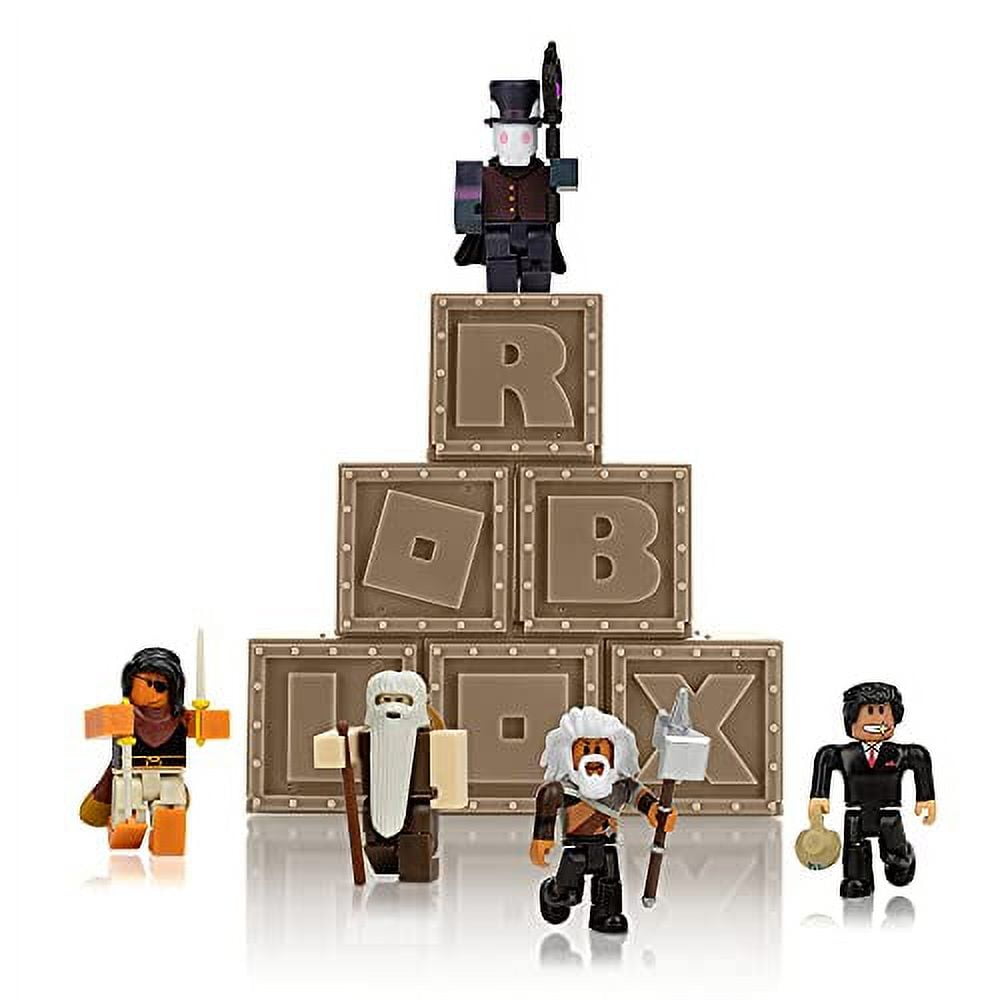Roblox Action Collection Series 10 Mystery Figure 6 Pack Includes 6 Exclusive Virtual Items Walmart