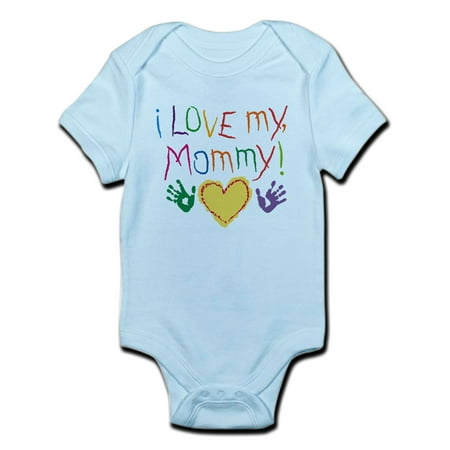 I Luv Mom Infant Bodysuit - Baby Light Bodysuit