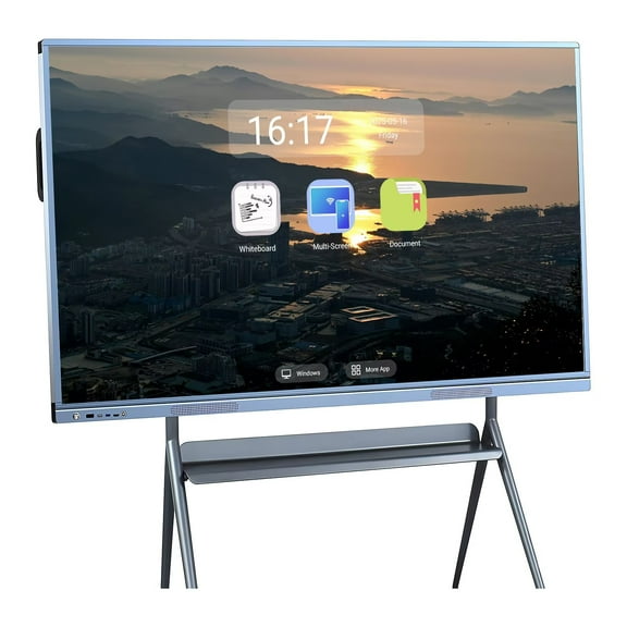 OH Smartboard 55inch Screen Mirroring Reverse Control IR Touch Wireless 5G/WiFi Connectivity for Digital Signage, School & Conferences
