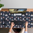 thumbnail image 4 of Long Mouse Pads for Desk,Dark Princess Castle Pattern Desk Mats on Top Of Desks, Desk Mouse Pad Extra Large with 3mm Non-Slip Base and Stitched Edge for Gaming,Office,Work,Home 47.3"x23.6", 4 of 6