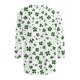 thumbnail image 4 of Xuyuer St. Patrick's Day Womens Fashion 3/4 Sleeve Round Neck Casual Cute T Shirts Shamrock Printed Graphic Tunic Blouses Tee Casua Basic Business Work Tops, 4 of 5