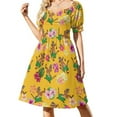 thumbnail image 3 of Tropical vibes! Dress women's clothing korea stylish african dresses for woman, 3 of 7
