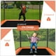 Gymax Trampoline de Loisirs pour Enfants 6FT avec Boîtier de Sécurité Intérieur / Extérieur Orange – image 4 sur 10