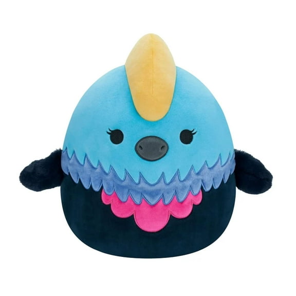 Squishmallows SQCR04136 - Melrose der Kasuar 30 cm, offizielles Kelly Toys Plüsch, superweiches