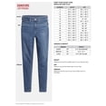 thumbnail image 2 of Levi Strauss Signature Women's and Women's Plus Mid Rise Capri Jeans, 25" Inseam, Sizes 2-28, 2 of 4