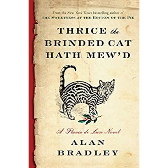 Pre-Owned Flavia de Luce Mysteries: Thrice the Brinded Cat Hath Mew'd (Hardcover)(Large Print)