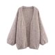 thumbnail image 1 of HongQid Cardigan Sweaters for Women Lightweight Open Front Cardigans Casual Loose Fall Sweater with Pockets, 1 of 5