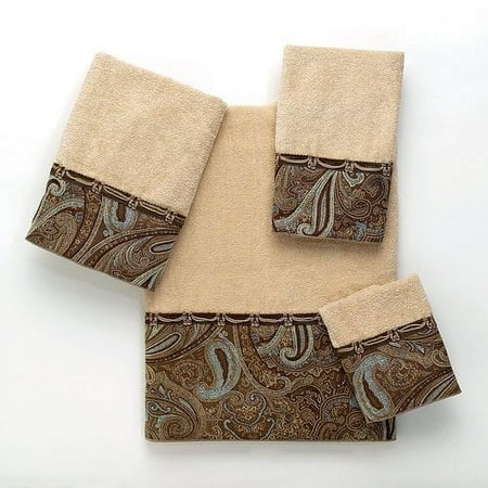 Avanti Linens Bradford Washcloth, Linen