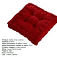 thumbnail image 5 of Cdar Soft 40x40cm Thick Booster Cushion Soft Seat Pads Home Office Chair Mat Decoration, 5 of 6