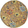 thumbnail image 3 of SAFAVIEH Soho Vernon Floral Wool Area Rug, Brown/Multi, 5' x 8', 3 of 8