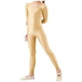 thumbnail image 6 of hengsof Girls Unitards Gymnastics Long Sleeves Full Body Toddler Ballet Leotards for Kids Costumes, 6 of 7