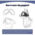 thumbnail image 4 of Dog Sunglasses Goggles Easy To Wear Dog Goggles Motorcycle Goggles For Small/medium Dogs, 4 of 4