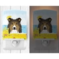 thumbnail image 2 of Caroline's Treasures BB2110CNL Sheltie Summer Beach Ceramic Night Light, 6x4x3", multicolor, 2 of 2