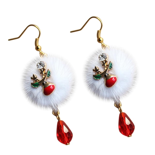 Pendientes de Navidad Hugo Colgantes Creativos de Aleación Festivales
