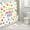 Beige, variant on Cute Kids Shower Curtain Set, Motivational Lettering Positive Saying Shower Curtain with Non-Slip Rugs, Toilet Lid Cover and Bath Mat, Bathroom Sets Decorations