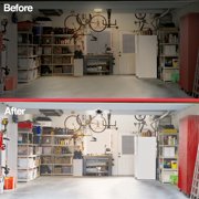 Beyond Bright Garage Light Ultra Bright LED, Motion Activated, Beam Angle 270º