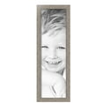 thumbnail image 2 of ArtToFrames 8" x 27" Silver Picture Frame, 8x27 inch Silver MDF Poster Frame (WOM-4642),  Pack, 2 of 8