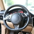thumbnail image 5 of For Porsche Panamera 2010-2016 Carbon Fiber Interior Steering Wheel Button Cover, 5 of 10
