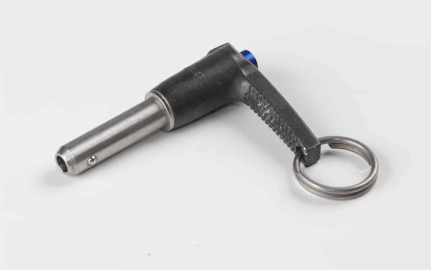 JEGS 82014 Push Button Quick Release Pin Shaft Size 3/8 in. dia. Shaft