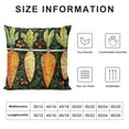 thumbnail image 5 of RUIYC  Easter Watercolor Carrots Pillow Covers Spring Holiday Throw Pillow Cover Farmhouse Cushion Case for Sofa Couch Chair Home Decoration, 5 of 5