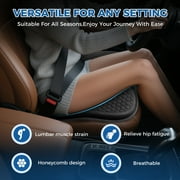 Honeycomb Car Gel Seat Cushion Soft Breathable Maintain a Refreshing Feel Relieve Hip Pressure This Seat Cushion Suitable For All Seasons for Car Office Home Wheelchair Chair Long Sitting Use