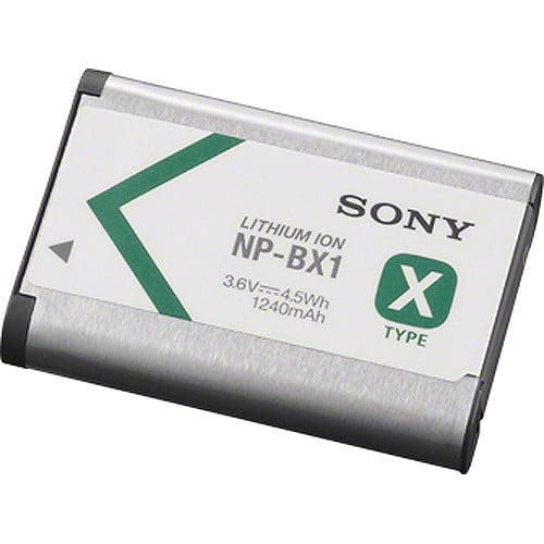 Sony, Lithium-Ion Battery, Silver, 1240mAh, for Cyber-shot cameras