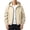 Khaki, variant on Abomasnow Men's Hooded Softshell Jacket Waterproof Lightweight Insulated Windbreaker Fleece Lined Rain Shell Jacket with Pockets