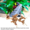 thumbnail image 3 of Toys, Bird Chew Toys Bite  Interesting Wood Blocks Safe With Removable Hooks For Parrots, 3 of 8