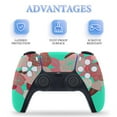 thumbnail image 4 of Pink Flowers, Love PS5/PS5 Slim Digital Disc Skin Sticker For Console And Controller Skins, 4 of 7
